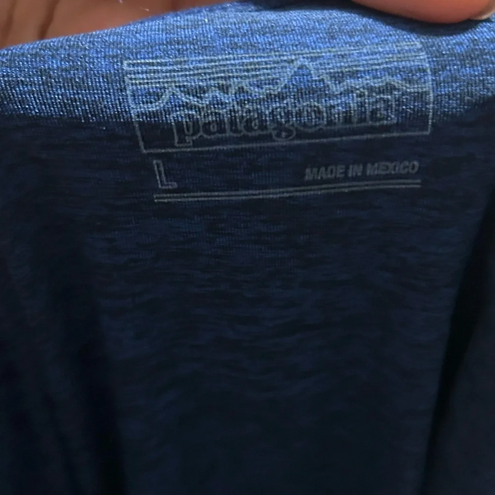 Patagonia W's Sleeveless Seabrook Dress Channel Blue NWT L - Picture 5 of 6